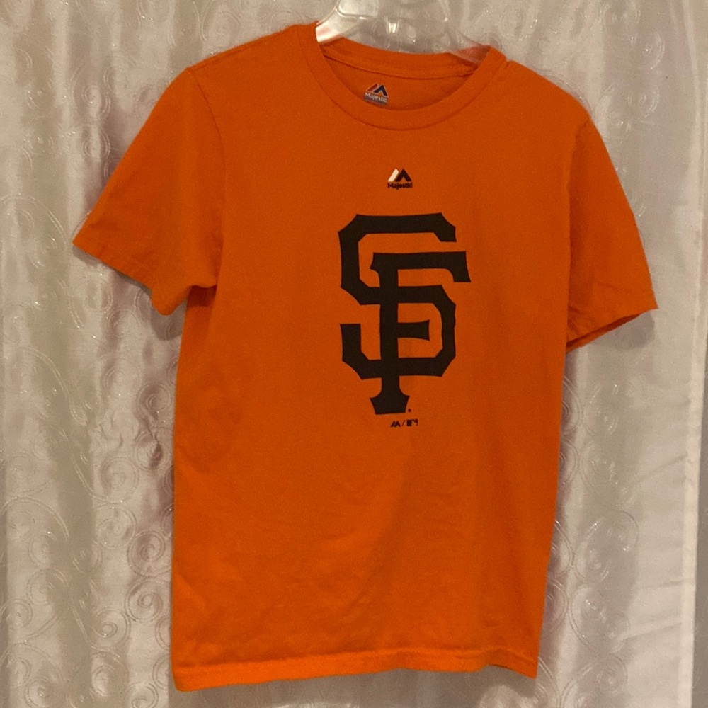 Majestic San Francisco Giants Logo T-Shirt Youth Size Large 💥